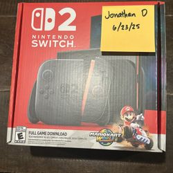 Nintendo Switch 2 Console and Mario Kart World Bundle 
