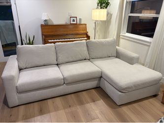 Living Spaces Araceli II Couch  Sand
