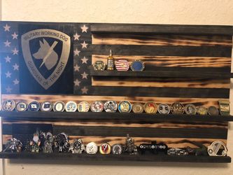 MWD Challenge Coin rack