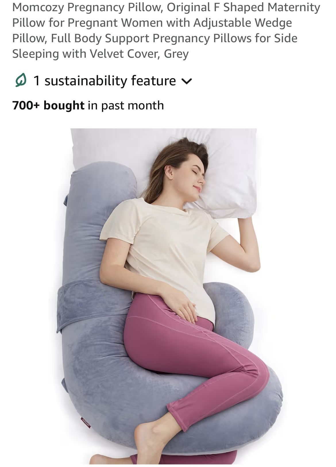 Momcozy Pregnancy Pillow