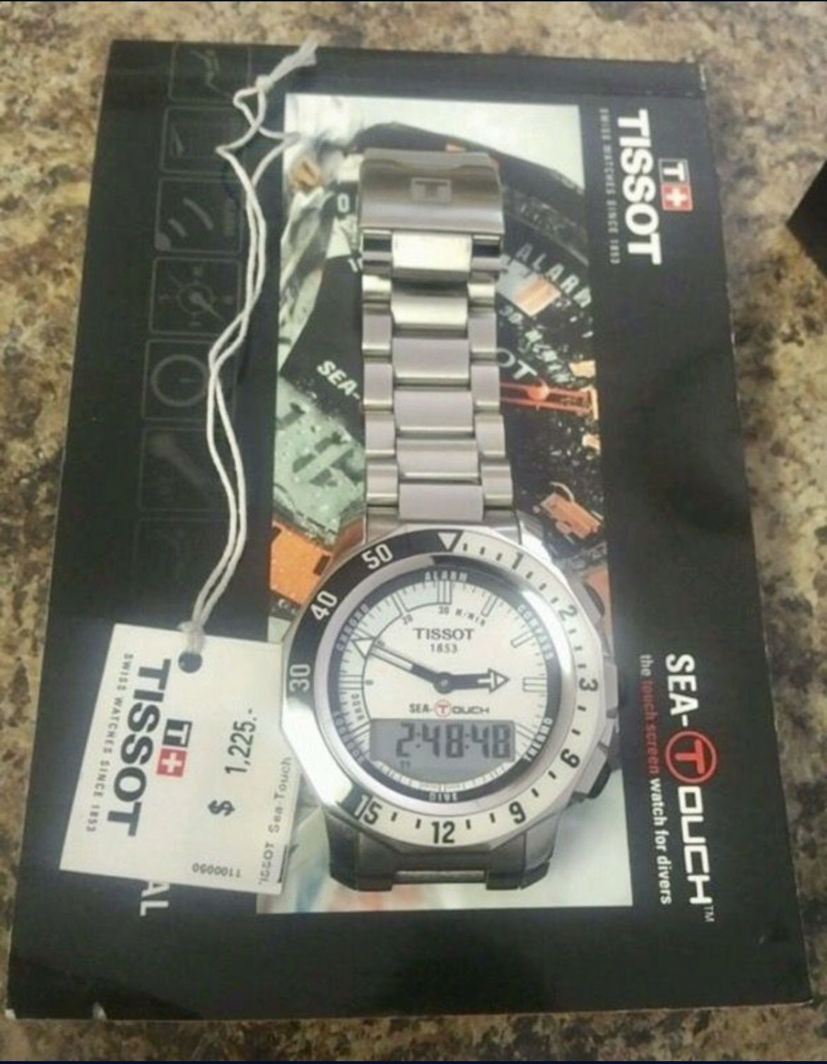 TISSOT SEA-TOUCH MEN'S WATCH