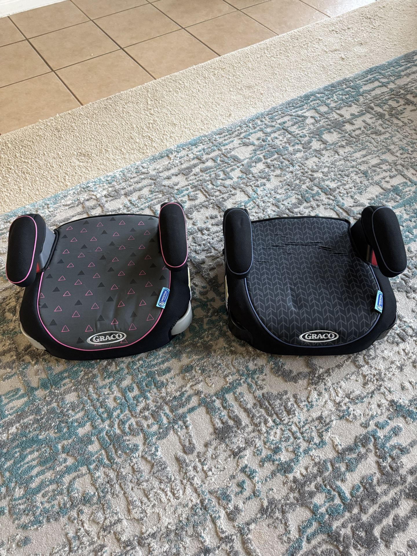 Two Graco Car BoosterSeats