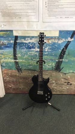 Ibanez Gio Electric Guitar Black Little Fret Wear Good Condition