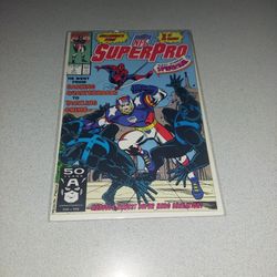 1991 SUPER PRO #1 COMIC BAGGED AND BOARDED 