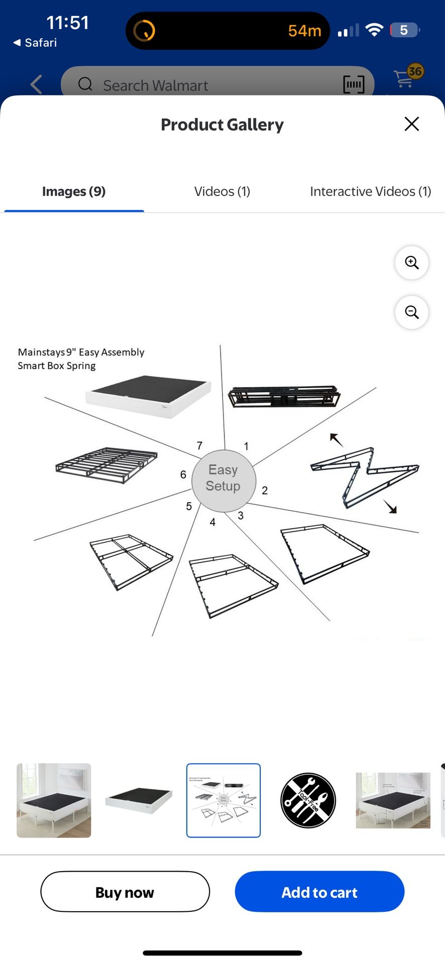 Metal Box Spring