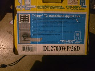 Trilogy Commercial entry keypad/door handle
