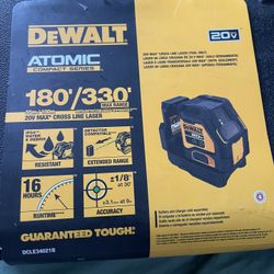 Dreamt Atomic Compact Series 180/330 Cross Line Laser READ BELOW 