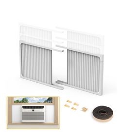 Powrocket Window Air Conditioner Side Panels With Frame
