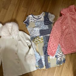Little Girls Clothes Bundle Size 7 New