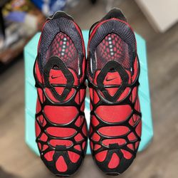 Nike Air Kukini Men's Athletic Shoes Size 9.5Comet Red Black 609039 Vintage 2001