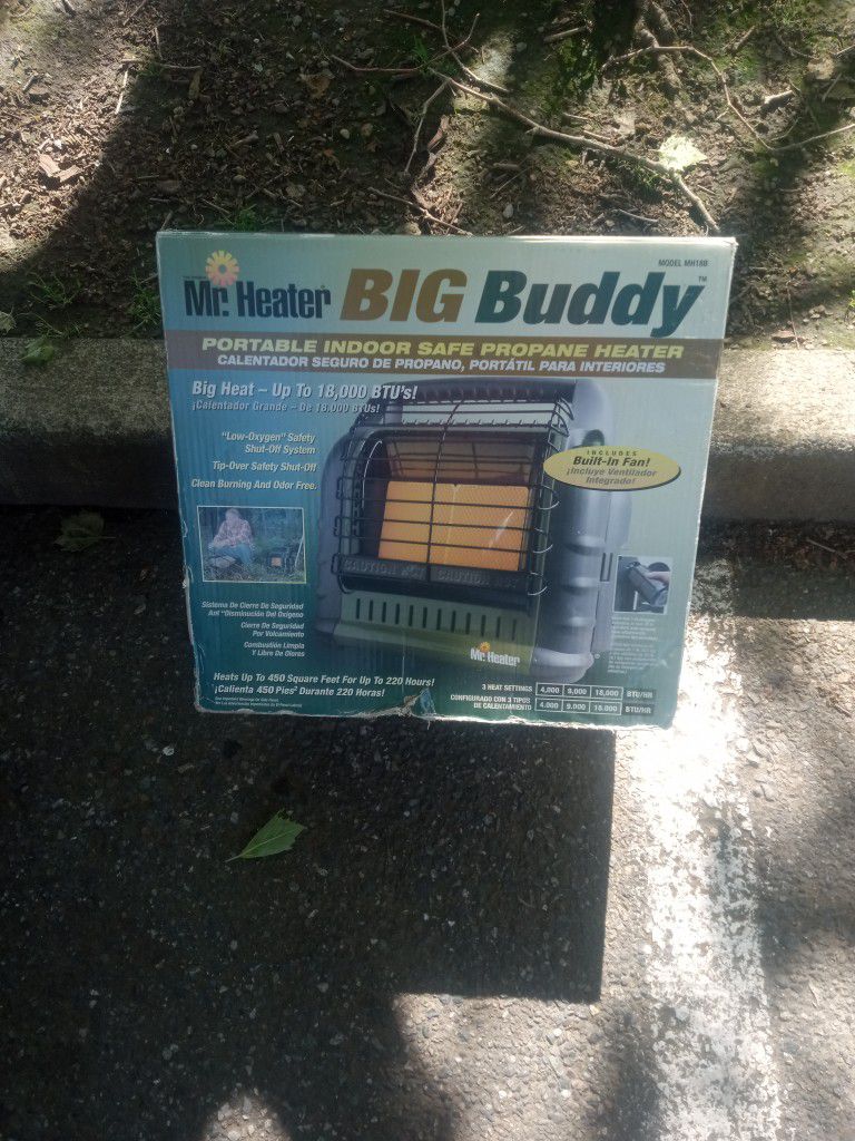 Mr Heater Big Buddy Portable Indoor Safe Propane Heater