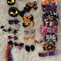 Halloween Bundle Of Bows 