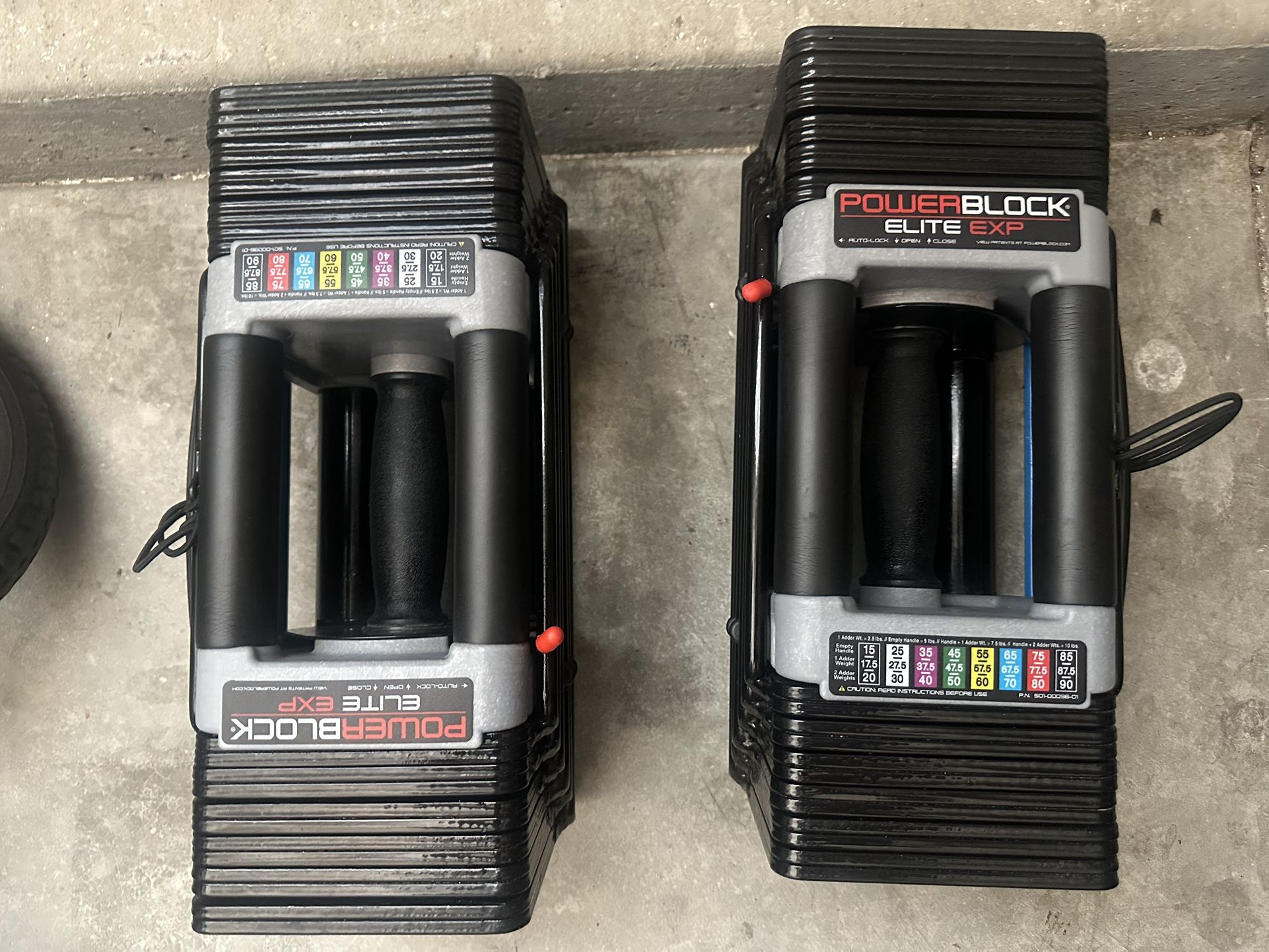 Power Block Elite EXP Dumbbells