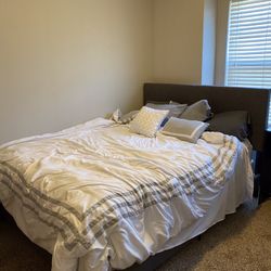 Queen Bed With Frame MOVE SALE Everything Must go