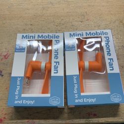 Phone Fan 2 Pc New
