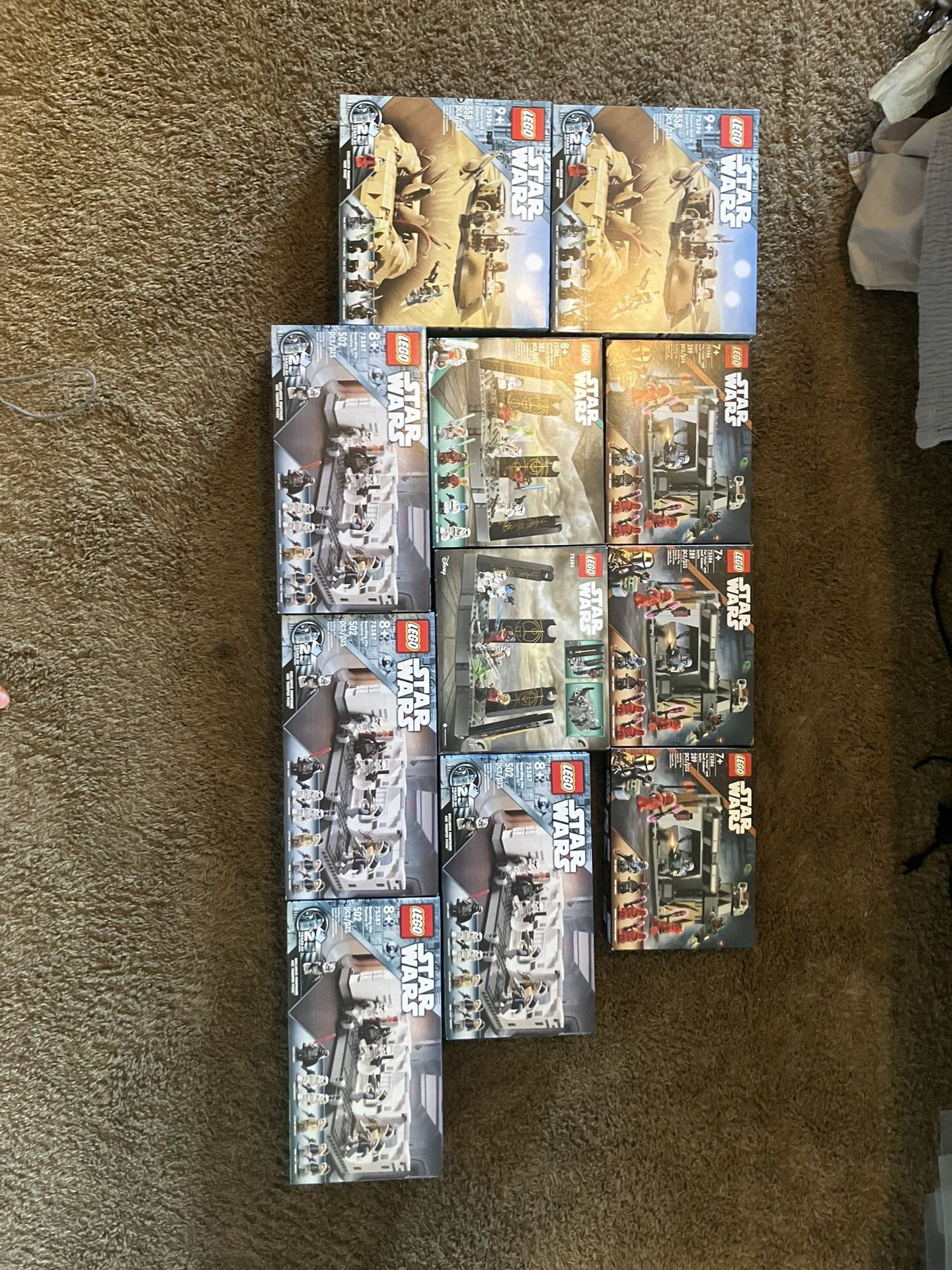 Lego 75385, 75386, 75387, 75396