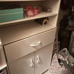 White Shelf Cabinet