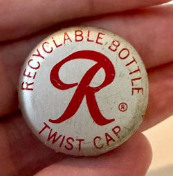 Vintage Rainier Beer Bottle Cap pin
