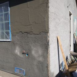 Plaster Scratch Brown