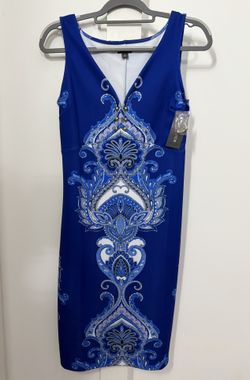 Bold Elements Blue Dress Size S