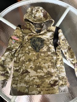 Nfl Chicago Bears, Nike Football Hoodie Sweatshirt Kids Size 14/16 NWOT