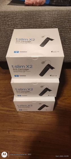 TANDEM Tslim 3ml Cartridge For Diabetics