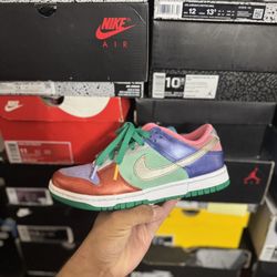 Nike Dunk Low Sunset Pulse size 7W 5.5M USED But Clean 