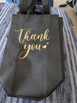 New 25 reusable Thank you bags