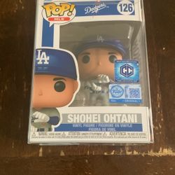Ohtani Funko Pop With Protective Cover 
