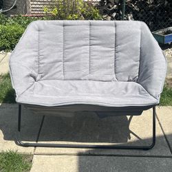 Double Hexagon Chair Gray