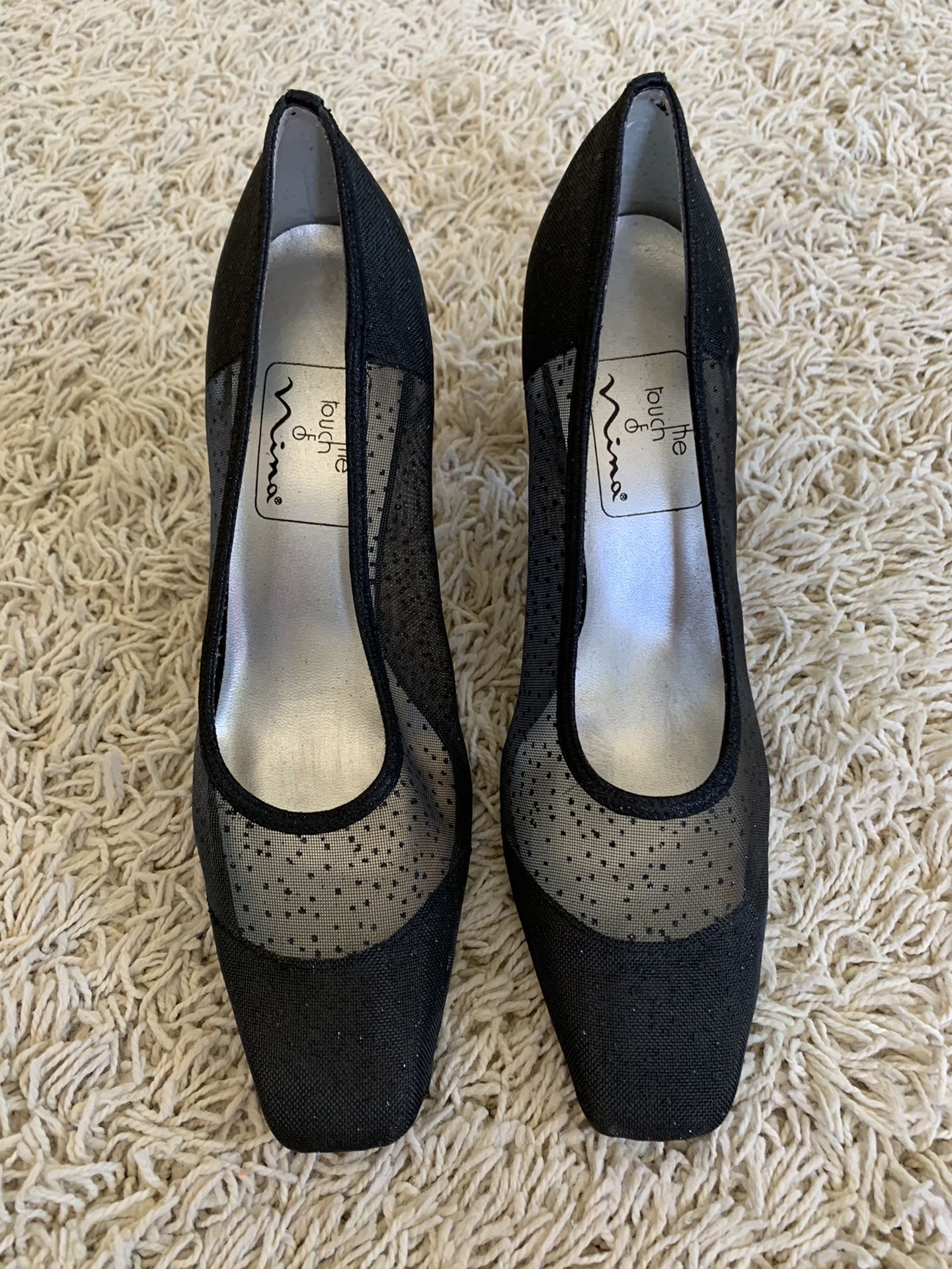 Black heels -7.5