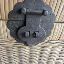 Racket Time Wicker Basket