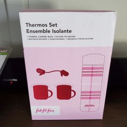 Fab,fit,fun New Thermos Set, See Pictures 