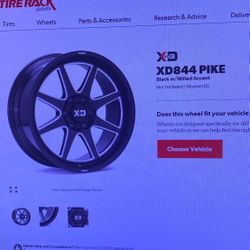 Xd 20” rims 6 lug with pirelli scorpion wheels