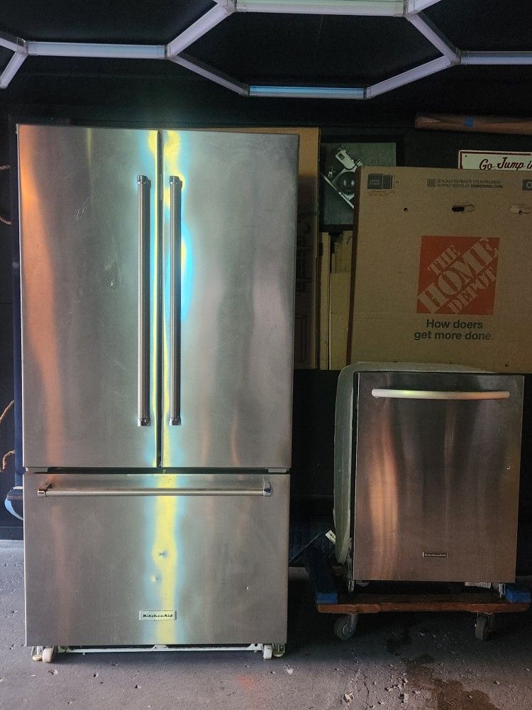 Kitchen Aid Refrigerator / Dishwasher