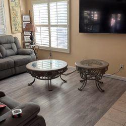 3 Piece Coffee Table And  End Tables Set 