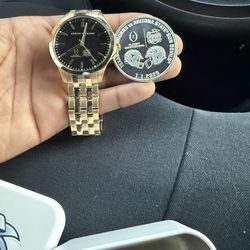 ASU CFP Armani Exchange Gold watch and Game Token