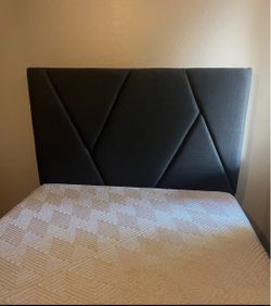 Queen platform bed