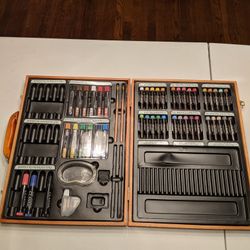 Painting Coloring Set Used Missing Colors