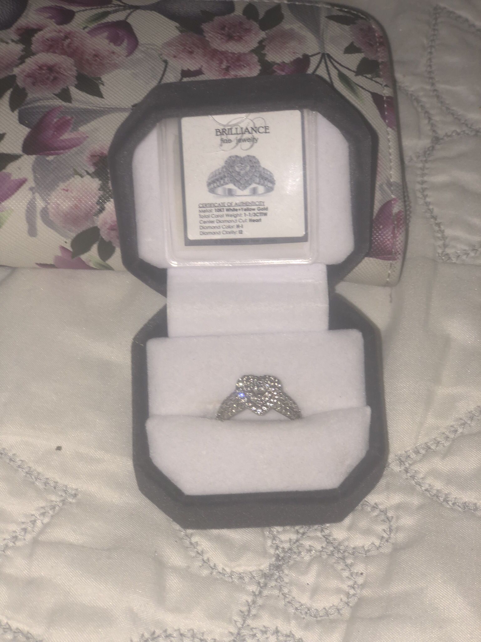 Heart Cut Diamond Engagement Ring
