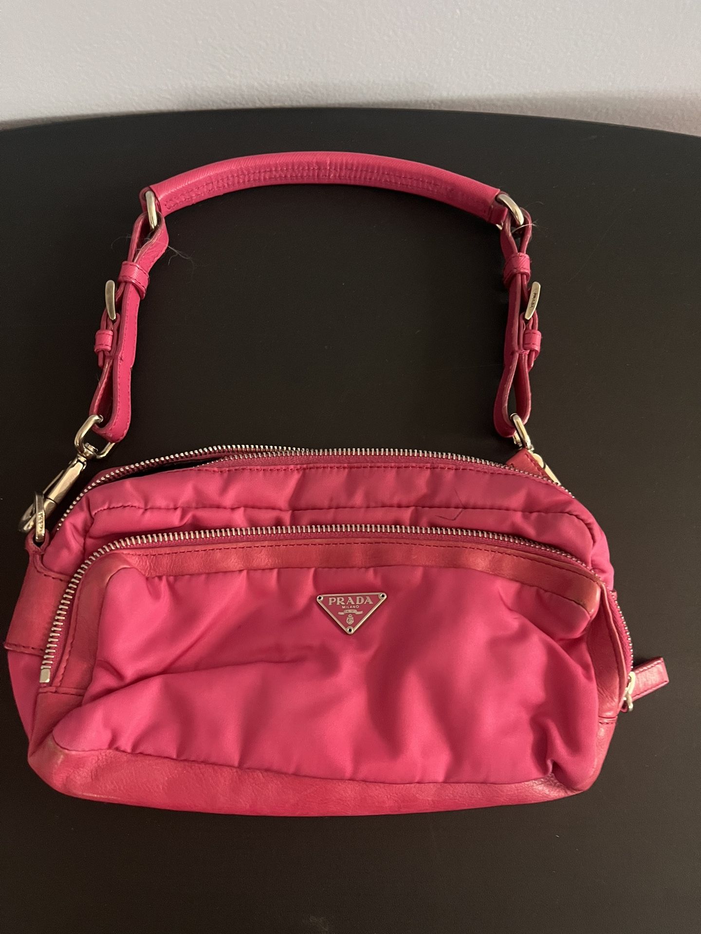 Vintage Prada Pink Crossbody Bag