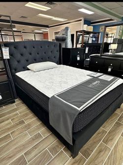4 Standard Sizes Available – Twin Full Queen King Bed and mattress 