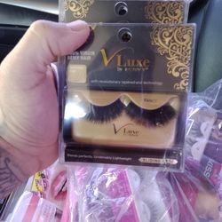 Nails and eye lashes