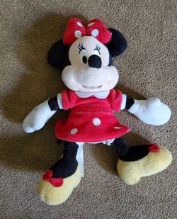 Minnie Mouse plush doll