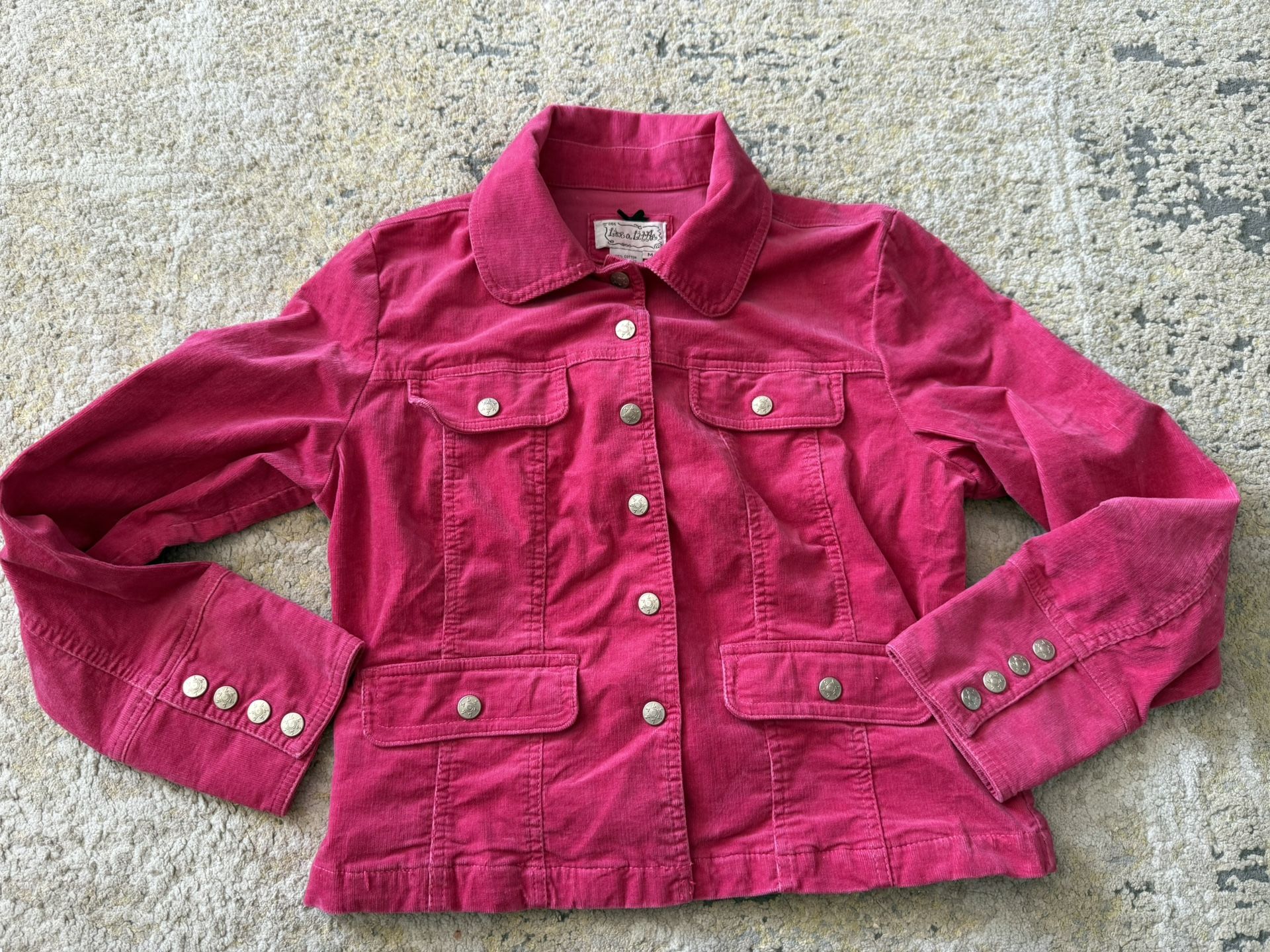 Vintage Corduroy Woman’s Jacket Size Medium, Not Gap, Tommy Hilfiger, Polo, Ralph Lauren