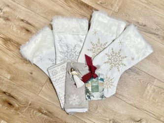 Christmas Stockings And Decorations