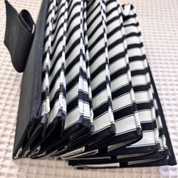 Hanging Shoe Organizer Storage Closet Shelves Wardrobe Rack Black White