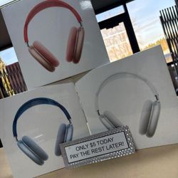 Apple Airpods Max Bluetooth Headphones New - Pay $5 today and pay the rest later -