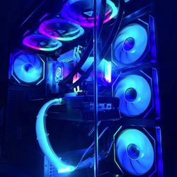 Liquid Cool Gaming PC Desktop Computer — i9 13900KF / RX 6900XT / 32GB DDR5 / 1TB SSD