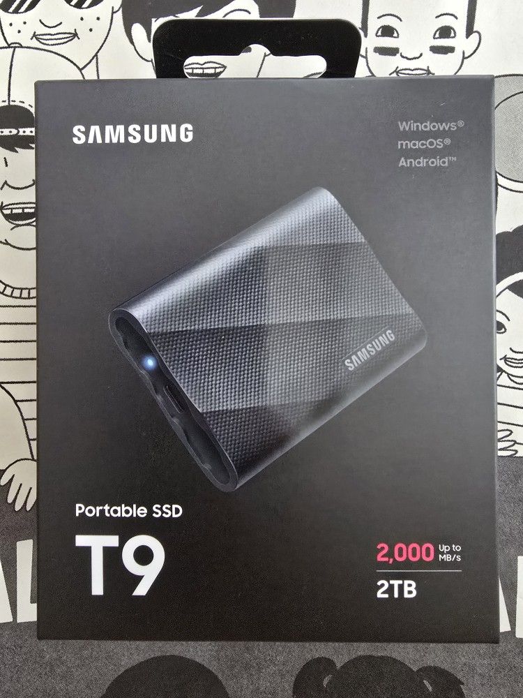 Samsung T9 Portable SSD 2TB USB 3.2